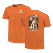 Tennessee Retriever Wooden Frame Comfort Colors Tee